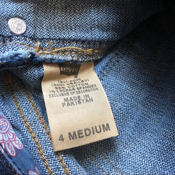 Rare! Levi’s retro pocket low rise bootcut 545 size 4 M - Picture 9 of 12